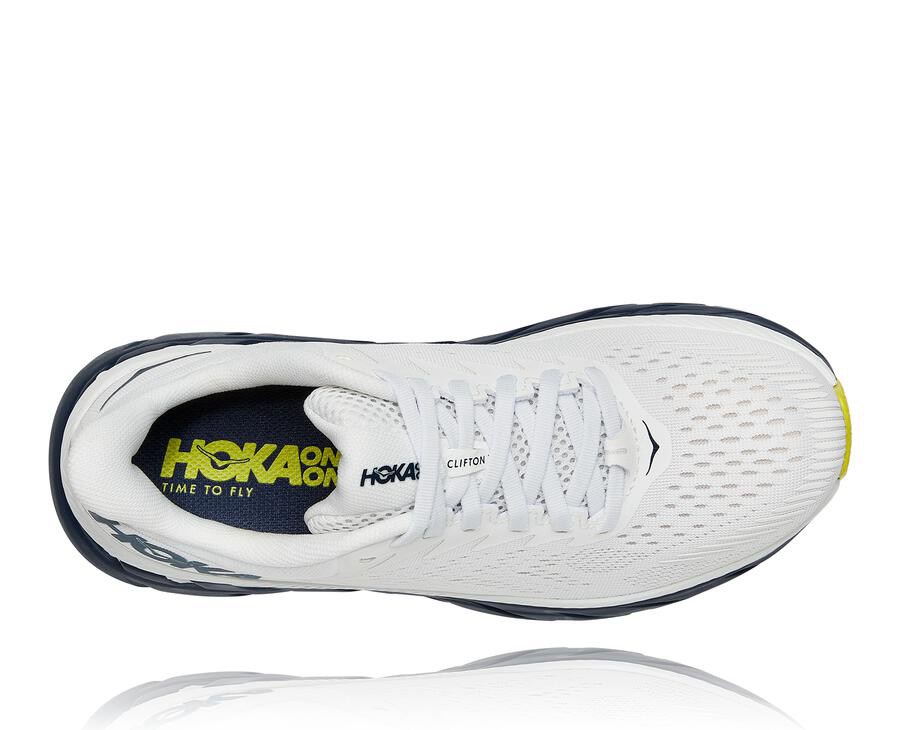 Hoka One One Tenisky Damske Biele/Čierne - Clifton 7 - 80457-VBXL